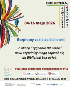 Bezpłatny zapis do biblioteki