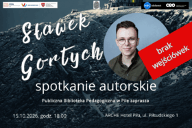 Spotkanie autorskie ze Sławkiem Gortychem